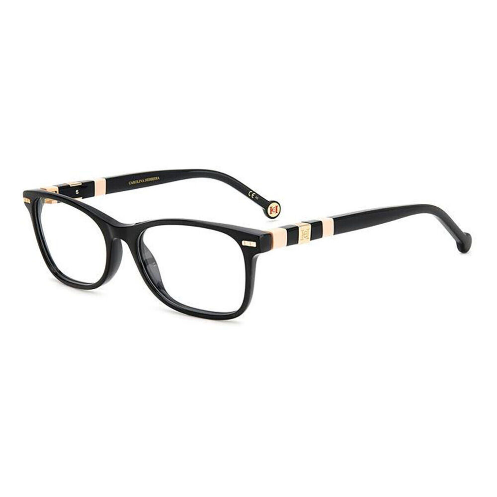 NWT Carolina Herrera HER-0110-KDX-51 Black 51mm Eyeglasses